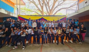 Reinauguración y rehabilitación del Liceo Creación Charallave en el estado Miranda