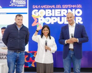 Vicepresidenta Delcy Rodríguez: Más del 94% de los Circuitos Comunales cuentan con Salas de Autogobierno Popular