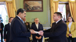 Presidente Nicolás Maduro recibe las Cartas Credenciales de cinco naciones