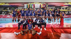 Presidente Nicolás Maduro celebra triunfo de Venezuela en el campeonato de Voleibol U- 17