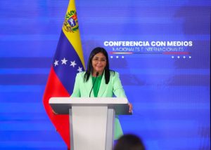 Vicepdta. Delcy Rodríguez lidera conferencia con Medios Nacionales e Internacionales para defender la verdad de la Patria