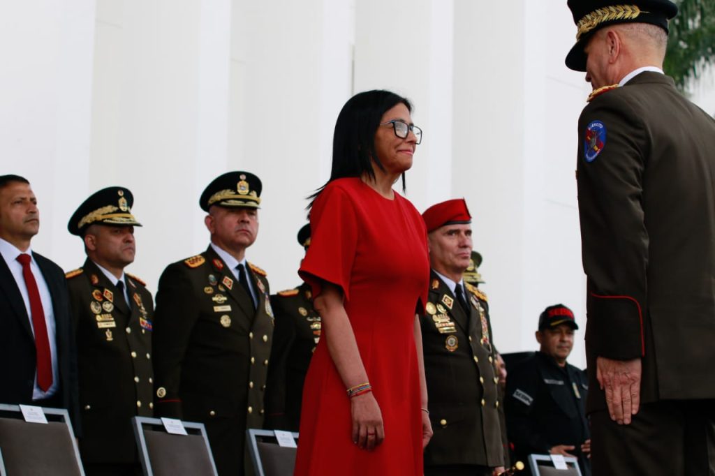 FANB y Organismos de Seguridad Ciudadana realizan Acto de Lealtad, Reconocimiento y Juramento ante la Presidenta (E) Delcy Rodríguez