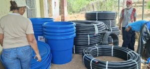 Poder Popular del municipio Petit en el estado Falcón adquiere tanques de agua para el bienestar de la comunidad